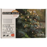 STAR TRADING System Decor LED-Netz 2m 12.495-57-1 Extra,...