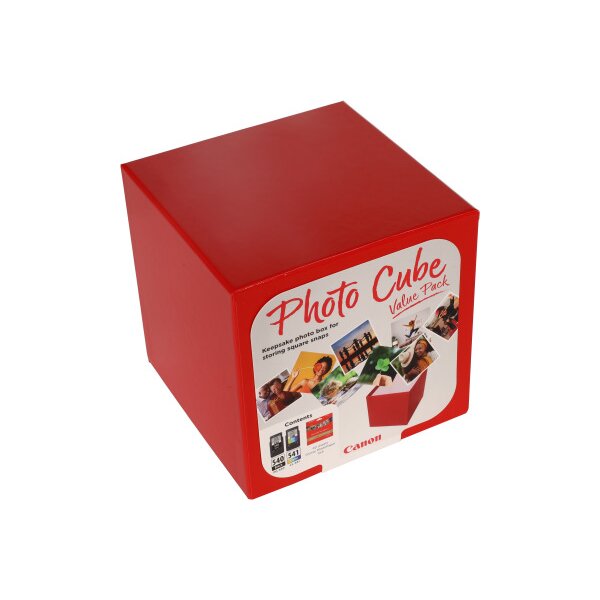 CANON Photo Cube Value Pack CMYBK PGCL540/1 PIXMA MG2150 5x5 PP-201 40fl.