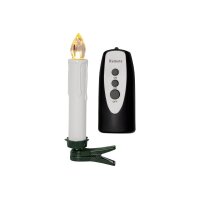 STAR TRADING LED Baumkerzen 13cm 12.003-50-1 weiss,...