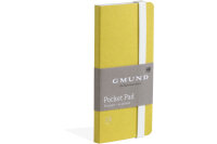 GMUND Pocket Pad 6.7x13.8cm 38763 lime, blanko 100 pages