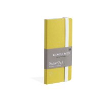 GMUND Pocket Pad 6.7x13.8cm 38763 lime, blanko 100 pages