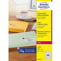 AVERY Zweckform Etiquette dadresse, 99,1 x 38,1 mm