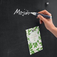 sigel Marqueur universel, pointe ogive: 2 - 3 mm, blanc