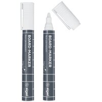 sigel Universal-Marker, Rundspitze: 2 - 3 mm, weiss