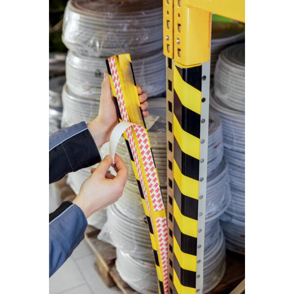 DURABLE Profilé de protection des angles C19, longueur: 1 m