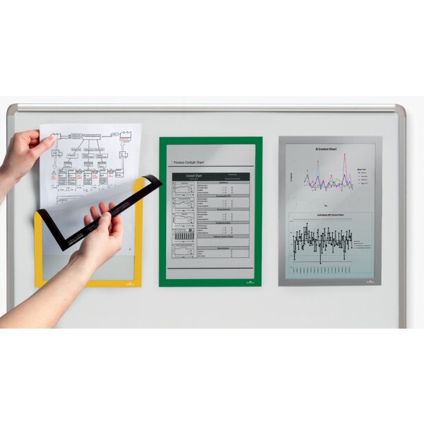 DURABLE Cadre daffichage magnétique, DURAFRAME MAGNETIC, A4