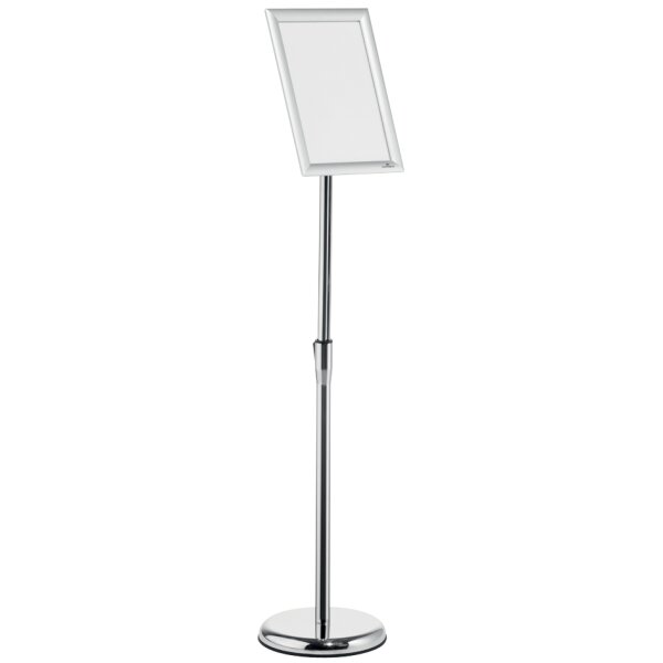 DURABLE Info-Bodenständer, Aluminium-Klapprahmen, DIN A3