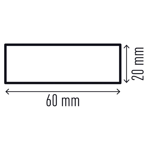 DURABLE Profilé de protection pour les surfaces S20