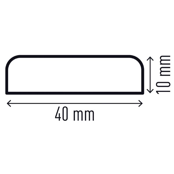 DURABLE Profilé de protection pour les surfaces S20