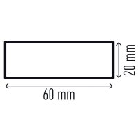 DURABLE Profilé de protection pour les surfaces S20
