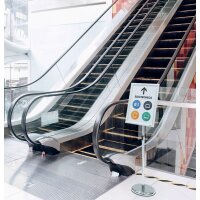 DURABLE Info-Bodenständer, Aluminium-Klapprahmen,...