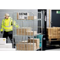 DURABLE Kennzeichnungstasche HARD COVER, Falz 1 2 A5 quer