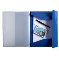 EXACOMPTA Ordnungsmappe A4 56212E marineblau PP, 8 Fächer