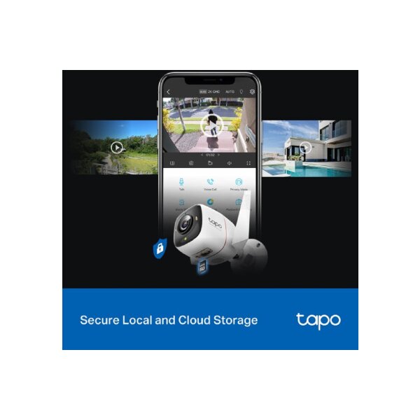 TP-LINK Outdoor Security Wi-Fi Camera Tapo C325WB