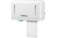 SATINO Toilettenpapier Spender Klein 331080 Doppelrolle...