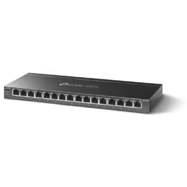 TP-LINK 16-Port Gigabit Switch TL-SG116P with 16-Port PoE+