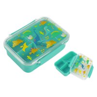 I-DRINK Lunch Box with spoon + fork ID2017 Dino