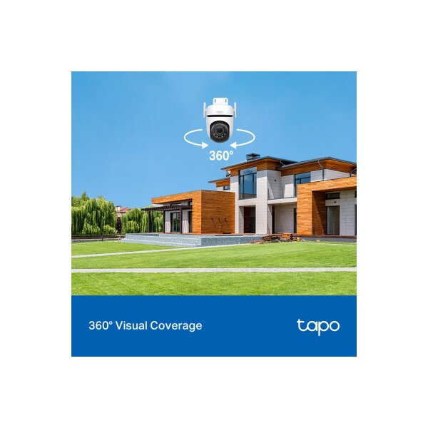TP-LINK Outdoor Pan/Tilt Wi-Fi Camera Tapo C520WS