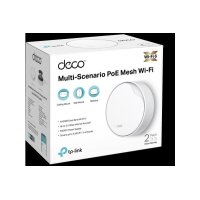TP-LINK WHMesh Wi-Fi 6 System, PoE Deco X50-PoE(2-pack) AX3000