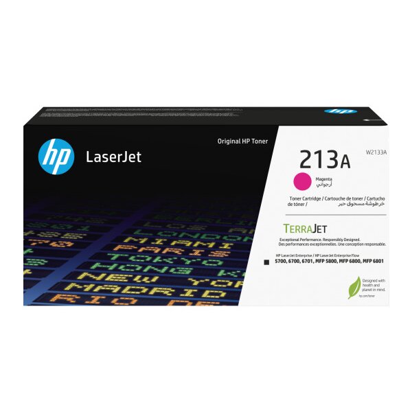 HP Cartouche toner 213A magenta W2133A CLJ Ent. 5700/MFP5800 3000 p.