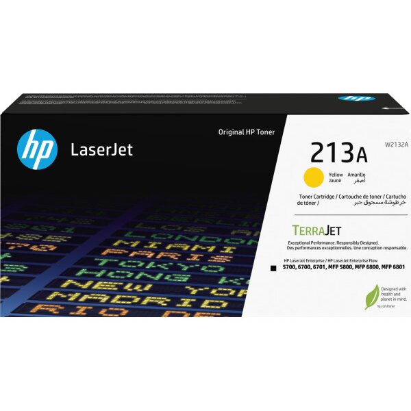 HP Toner-Modul 213A yellow W2132A CLJ Ent. 5700/MFP5800 3000 S.