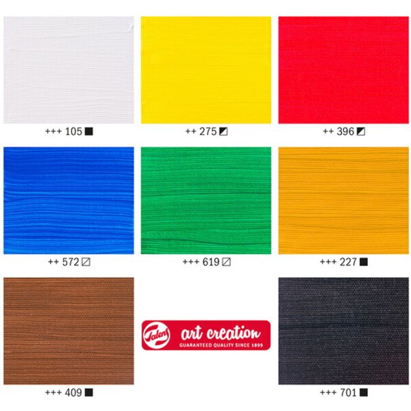 ROYAL TALENS Acrylique Art Creation, 12 ml, set de 12