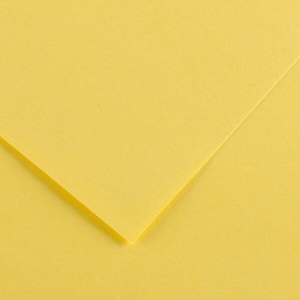 CANSON Papier Vivaldi, 500 x 650 mm, 240 g/m2, jaune paille