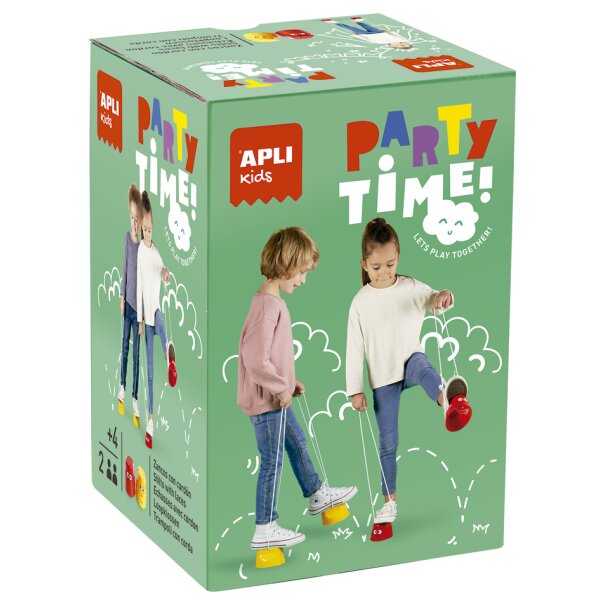 APLI kids Topfstelzen PARTY TIME, 2er Set