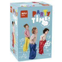 APLI Kids Kinder Hüpfsäcke-Set PARTY TIME