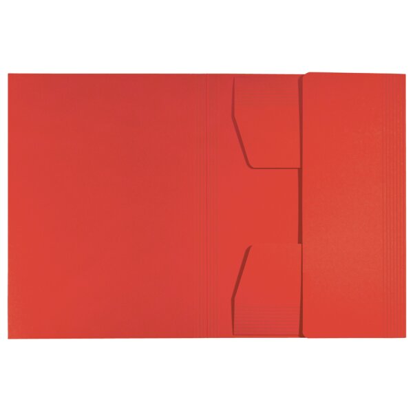 LEITZ Jurismappe Recycle, DIN A4, Karton 430 g qm, rot