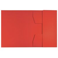 LEITZ Chemise-trieur, A4, carton de 430 g/m2, rouge