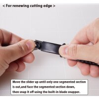 NT Cutter PMGH-EVO2, Aluminium-Gehäuse, 12,3 mm,...