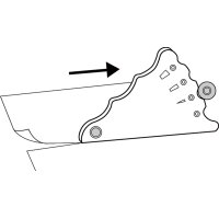 NT Cutter T-1P, Kunststoff-Gehäuse, 18 mm Klinge, beige