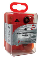 IWH KFZ-Lampenersatzkasten H7, 8-teilig
