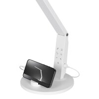 Hansa Lampe de bureau LED Vario Plus, blanc