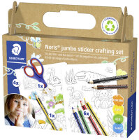 STAEDTLER Kit créatif de stickers Noris jumbo, 12...