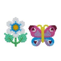 Hama Perles à repasser midi Papillon/petite fleur,...