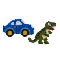 Hama Perles à repasser midi Voiture/dinosaure, en...