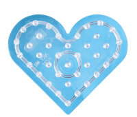 Hama Plaque pour perles à repasser Petit coeur