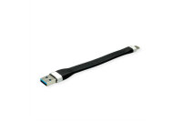ROLINE USB-A-C, Lade & Datenkabel 11.02.9014 Black,...