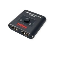 ROLINE 4K HDMI Switch 14.01.3573 2fach, bidirektional, 2160p