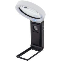 WEDO Loupe UV avec lumière LED et pied pliable,...