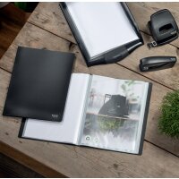 LEITZ Sichtbuch Recycle, A4, PP, mit 40 Hüllen, gelb