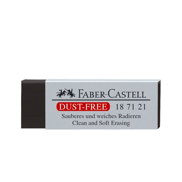 FABER-CASTELL Gomme en plastique DUST-FREE, vert