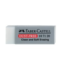 FABER-CASTELL Gomme en plastique DUST-FREE, vert