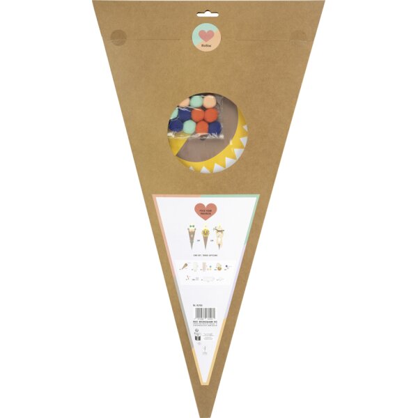 folia Schultüten-Bastelset SAFARI SCHOOL, 3 Motive