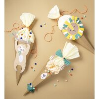 folia Schultüten-Bastelset SAFARI SCHOOL, 3 Motive