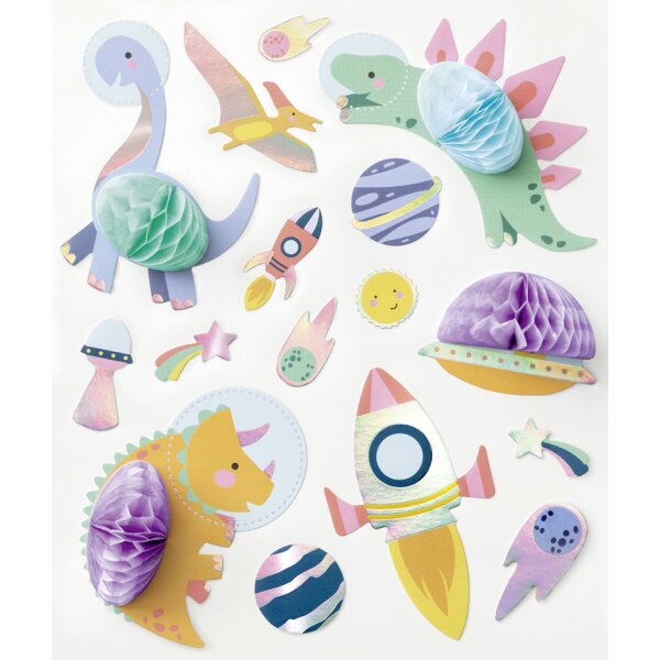 folia Sticker boule en papier JUNGLE