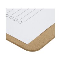 Läufer Klemmbrett, Hartfaser, DIN A4, braun