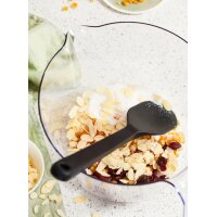 Gastro Max Silikonlöffel, (B)60 mm, schwarz